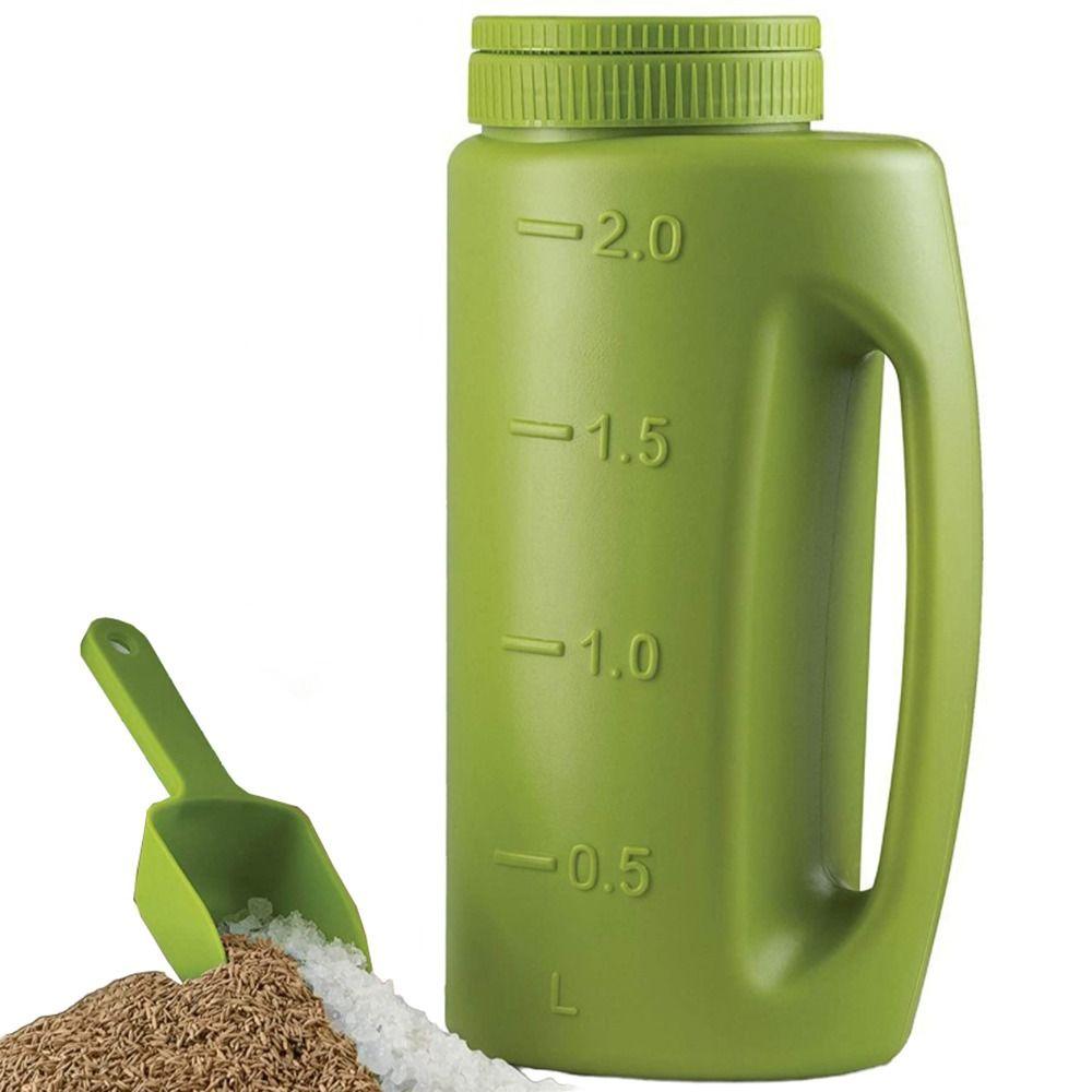 Up To 70 Oz Hand Spreader Shaker ABS Fertilizer Spreaders New Seed Spreader for Grass Salt De-Icer