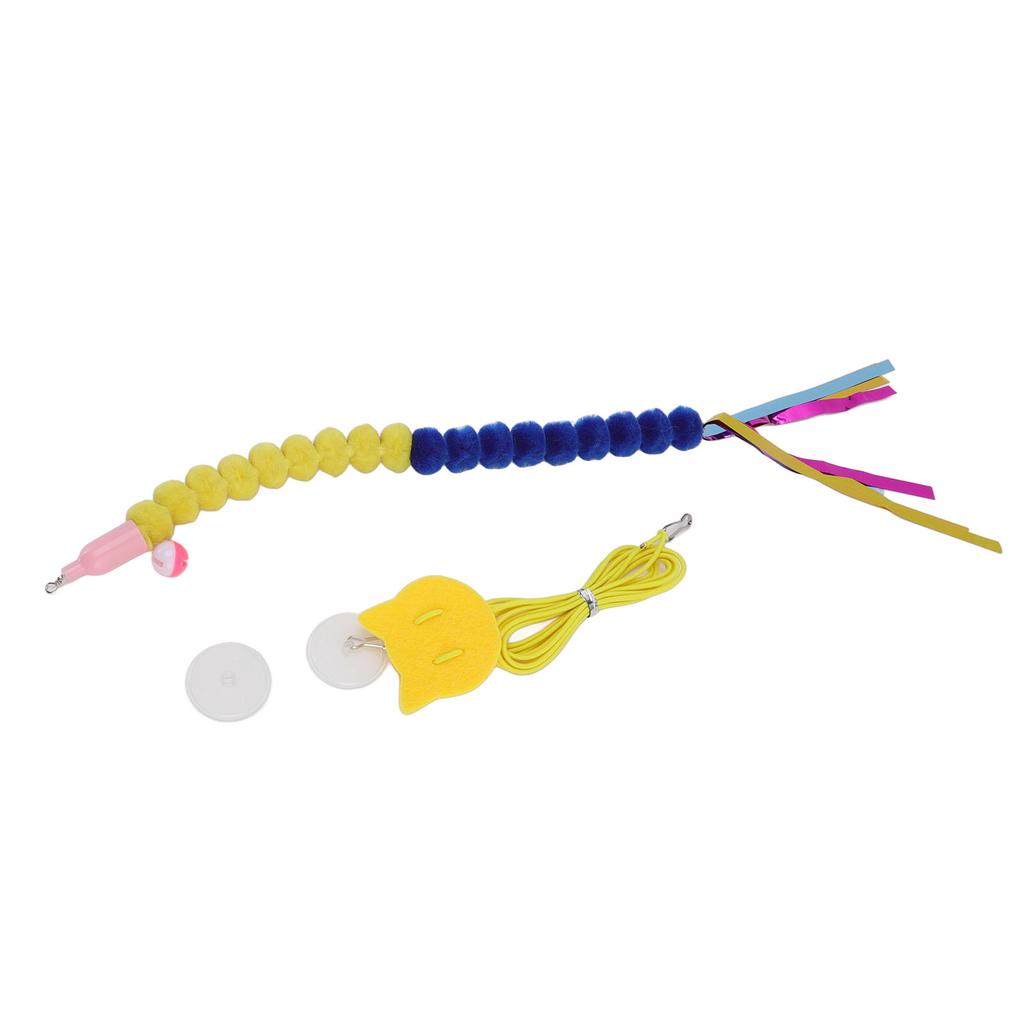 Jucărie pentru agățat pentru pisici de companie Cârlig interactiv reglabil fără urme Snur elastic pentru ușă Jucărie pentru pisică pentru agățat