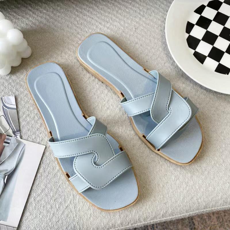 

Women s Summer Cross-Strap Fashion Flip-Flops - Versatile and Trendy 36-37