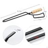 Tongs, BBQ Picker Tool, , Grill Rake, Clips for Camping, Hiking Picnic