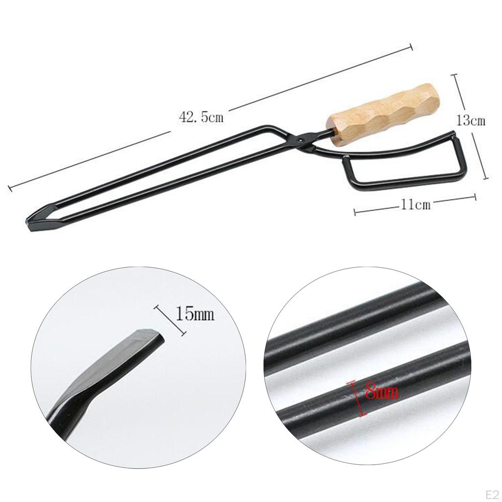 Tongs, BBQ Picker Tool, , Grill Rake, Clips for Camping, Hiking Picnic