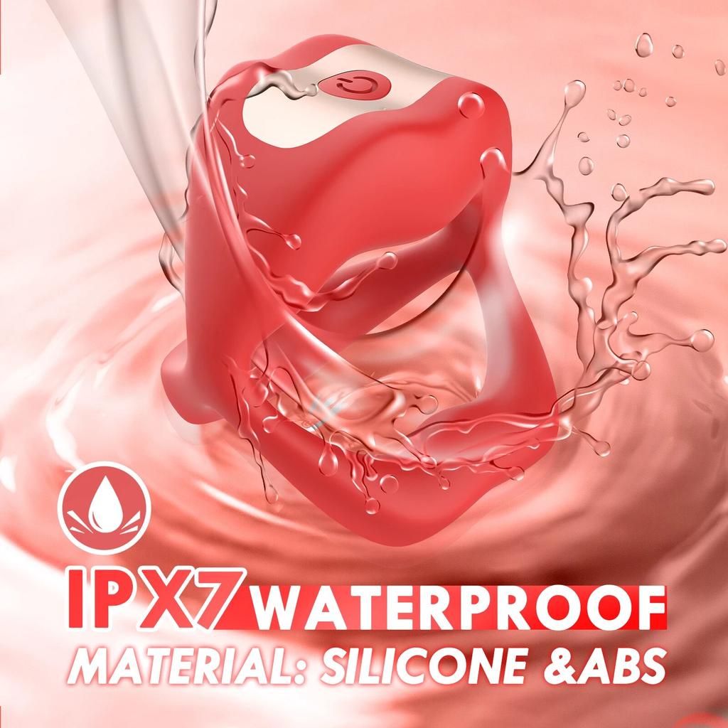 Cock Vibrator Ring for Men Vibrating Penis Ring APP Control Ejaculation Delay Waterproof  Clitoris Simulation Sex Toy for Men