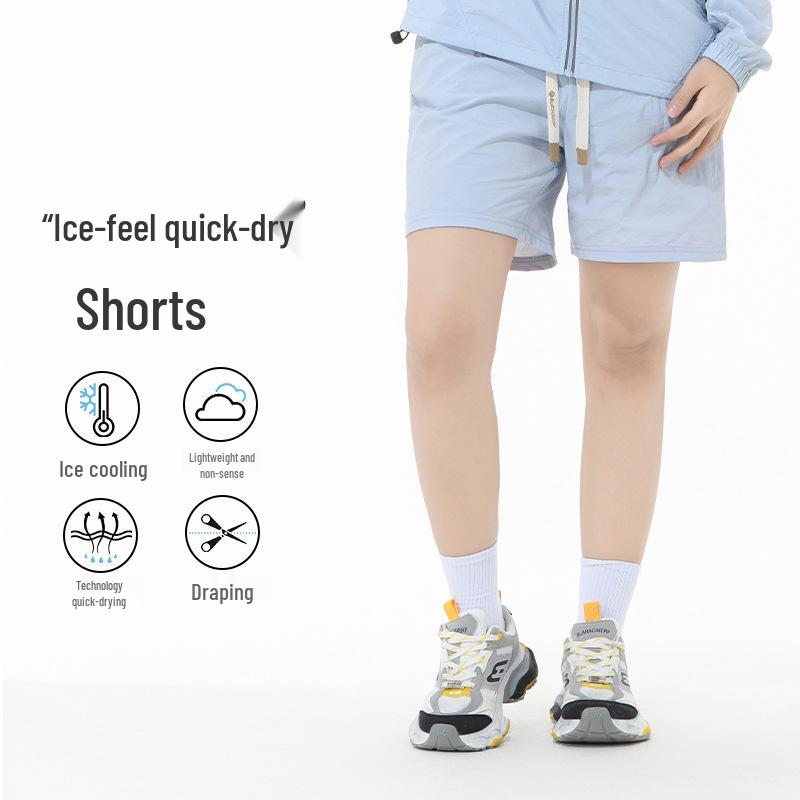 

Unisex Quick-Dry Elastic Outdoor Running Shorts L