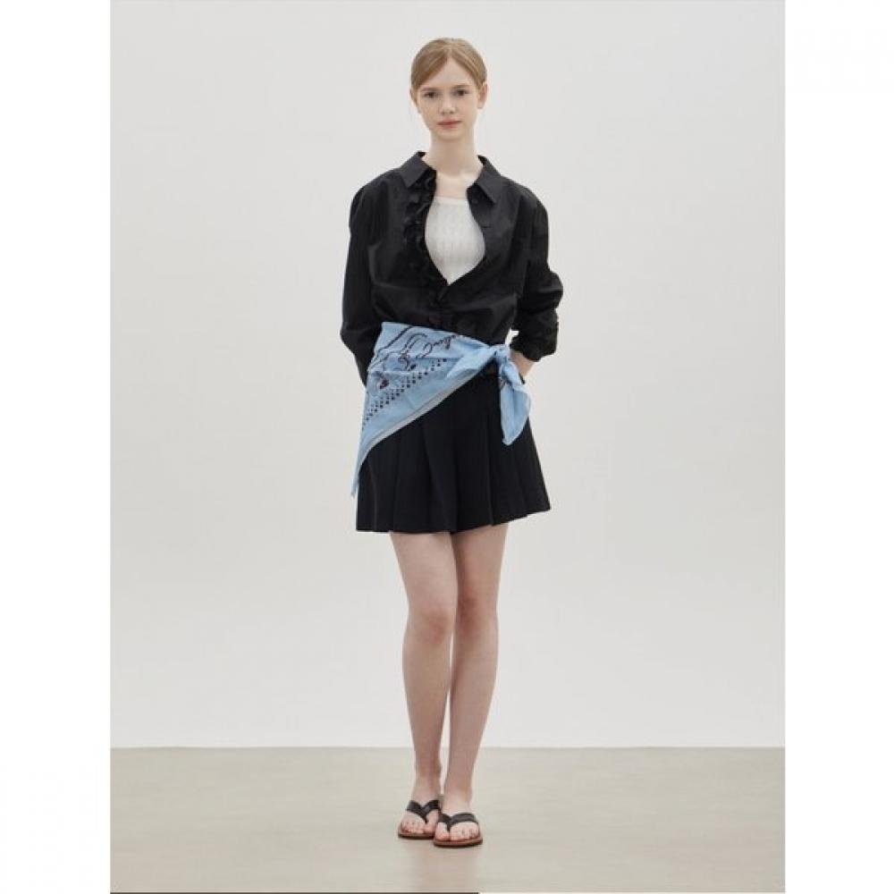 Cc Collect. Sheer Frill Shirt Blouse C262msc133
