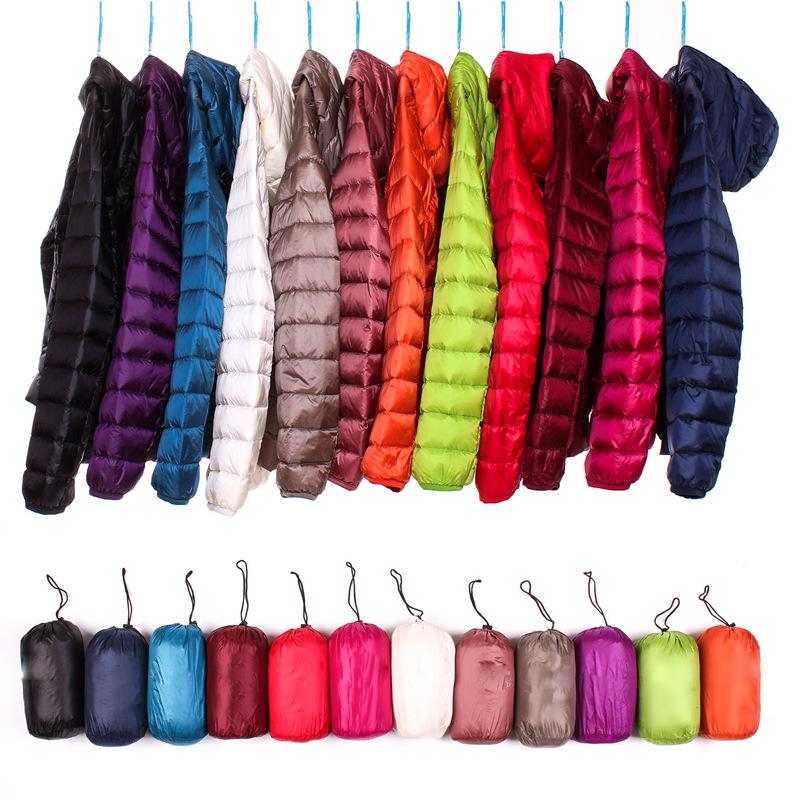 2025 Winter Korean Style Ultra-Light Women's Hooded Down Jacket - Short Slim Plus Size Coat