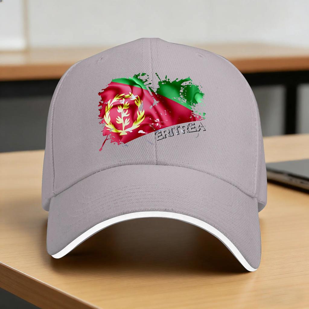 Eritrea Flag Sun Baseball Cap Summer Classic Trucker Hat For Unisex Adult Hunting Camping Baseball Caps
