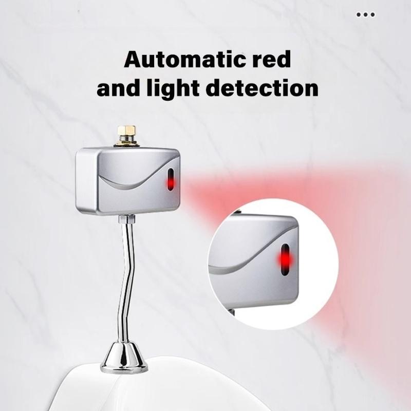 Berührungsloses automatisches Urinal mit präziser Spülsteuerung Moderne ABS-Struktur platzsparend für Zuhause und Gewerbe