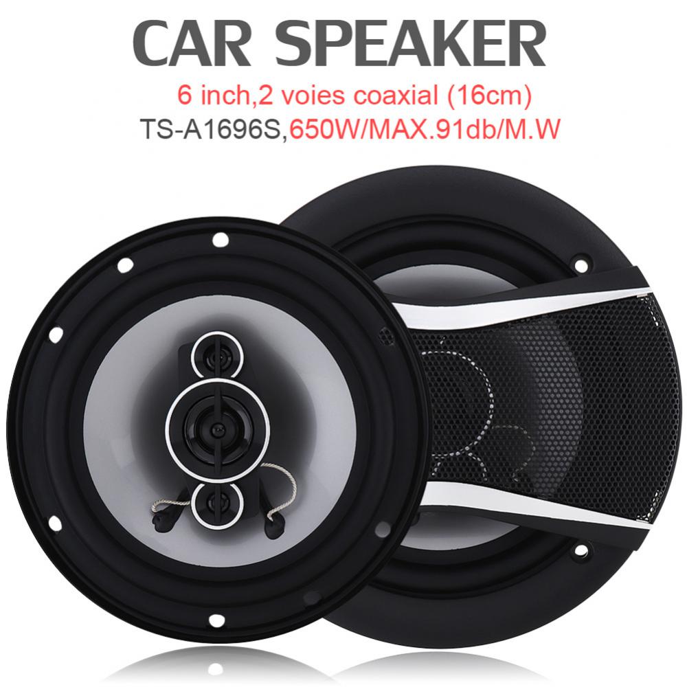 Auto Audio Music Stereo Full Range Durable 6 Inch 650w Car Accessories Car Hifi Coaxial Speaker Universal Car Speakers