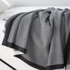 Nordic Minimalist Knitted Summer Nap Air-Conditioning Throw Blanket Bed Runner Drape Yarn Blanket Sofa Throw