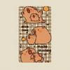 Cute Capybara Beach Towel Kawaii Animal Flat Print Microfiber Bath Towel for Kids Adults Summer Pool Travel Essentials