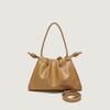 Advanced Women's One Shoulder Diagonal Cross Bag, New High-quality Cloud Bag, Versatile Soft Leather Pleated Handbag