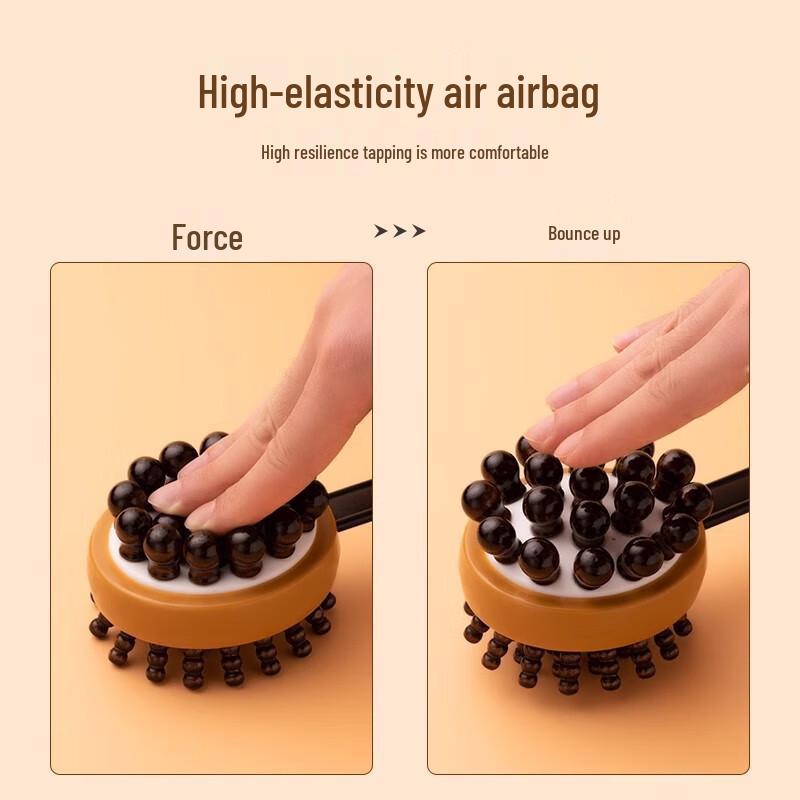 Wooden Meridian Tapping Massage Hammer