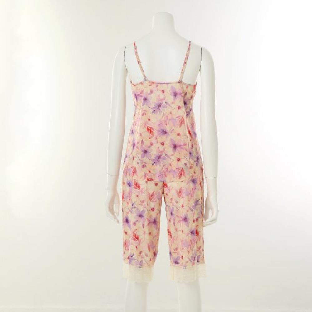 Wacoal Flower Print Pajamas Set Wdw3103 Whs3103l