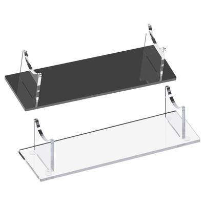 Acrylic Sabers Stand Multifunctiona Display for Swords Daggers Wands and Collectibles Clear Holder with Black Base