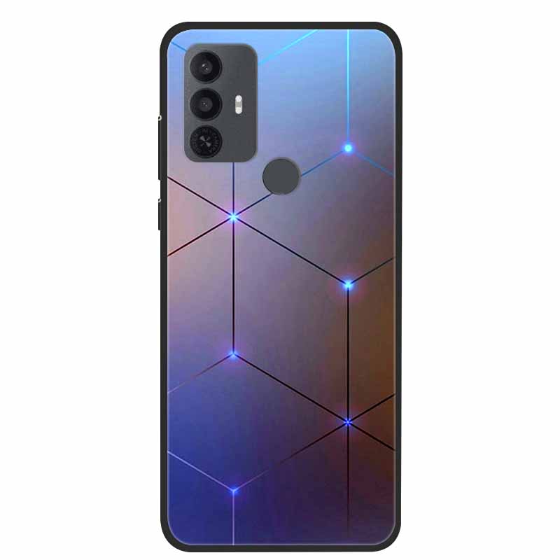 For TCL 30 SE Case Luxury Soft Silicone Protective Animals Phone Cover for TCL 305 306 Case 30SE TPU Funda for TCL30SE Cartoon