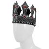 King Crown Headwear for Weddings and Masquerades Adjustable Cownpiece Antique Tiaras for Stage Performances