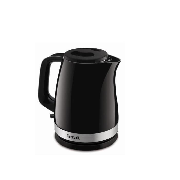 Tefal Delfini Plus Electric Kettle 1.5L 2400W Black/Stainless Steel