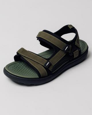 Men's Sandals Restime 25224 42 Khaki Textile
