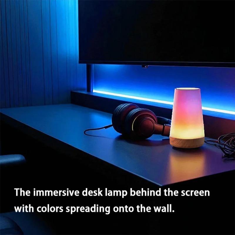 Night Light Dimmable Touch Lamp Rechargeable 13 Color Light Atmosphere Table Lamp Bedroom Living Room Party Decorations Gift
