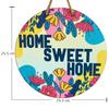 Wooden Wall Hangings For Home Décor, Living Room, Wall Décor - Home Sweet Home