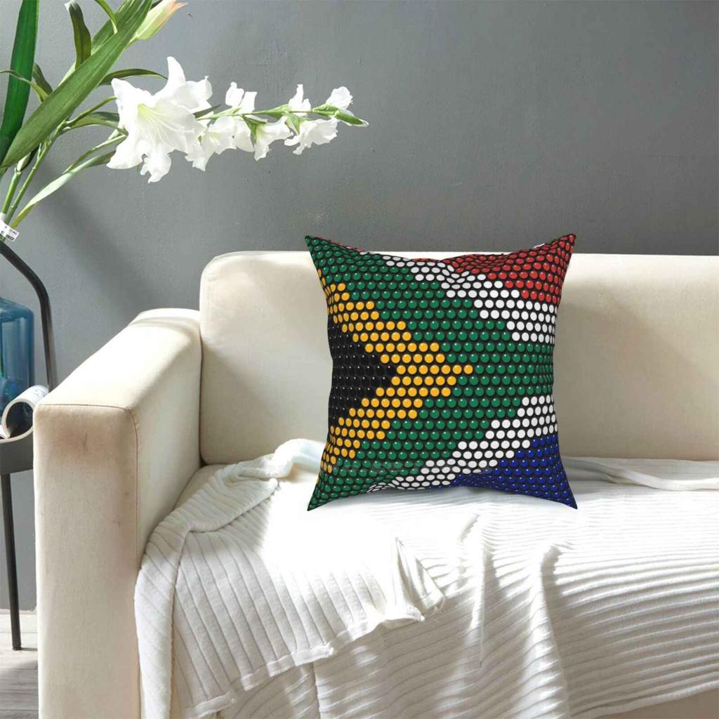 Cheap South Africa Flag Traditional Beadwork Effect Bedroom Office Hug