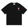 Grenzüberschreitende europäische und amerikanische Trendmarke RHUDE Marokko Mikro-Label gedrucktes kurzärmeliges T-Shirt für Männer und Frauen Paare High Street locker