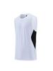 Custom Quick-Dry Reflective Fitness Vest with Breathable Ice Silk Short Sleeves