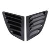 2Pcs Rear Side Window Louver Cover Left Right Rear Window   Vent Scoop Shutter Cover Blind Replacement for 8V Hatchback 2014-2020