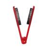V-Form Design Haarglättbürste Schienenstruktur Haarstylingkamm für den Heimgebrauch