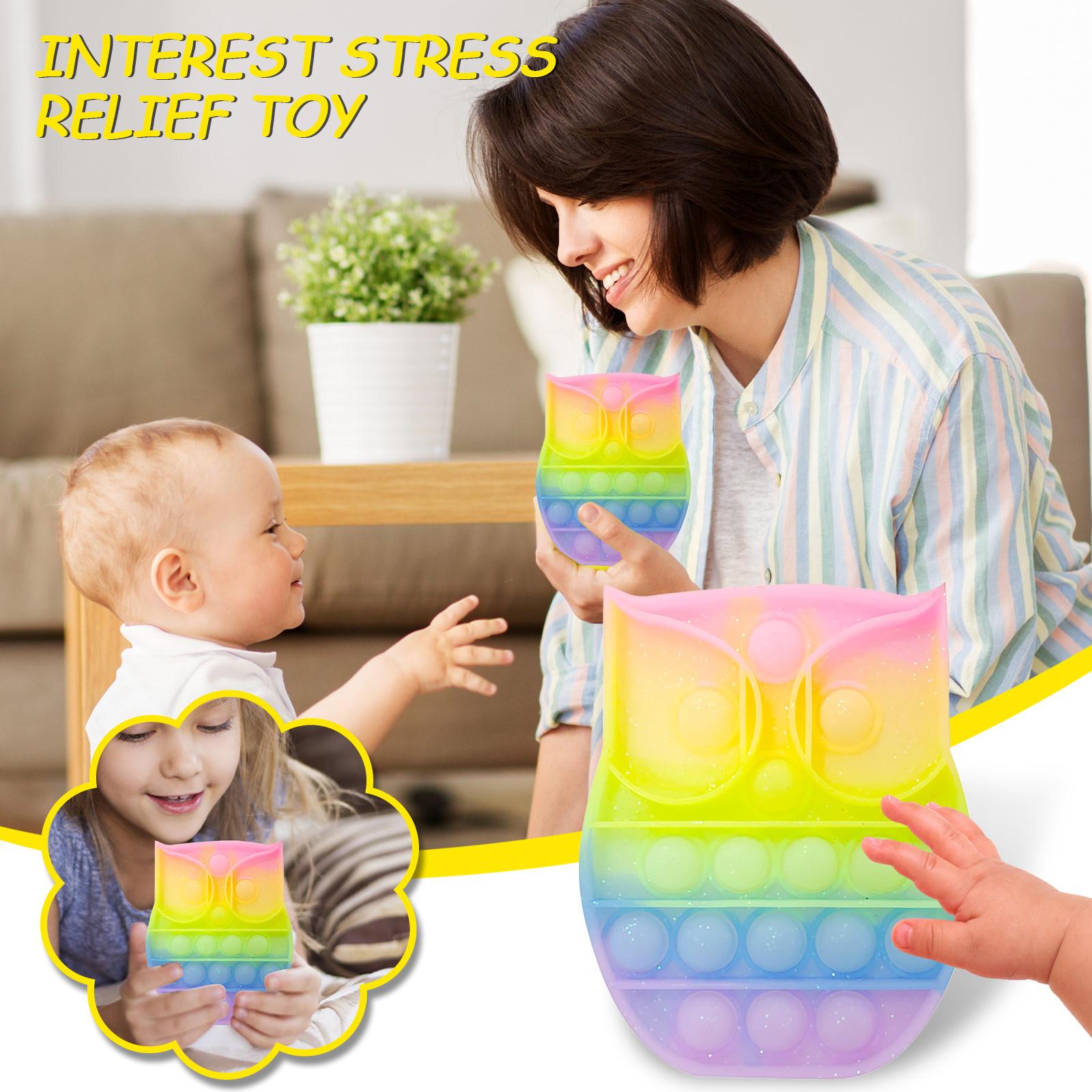 

Сенсорные игрушки с пузырьками-снятие стресса, силиконовые игрушки для снятия давления One size