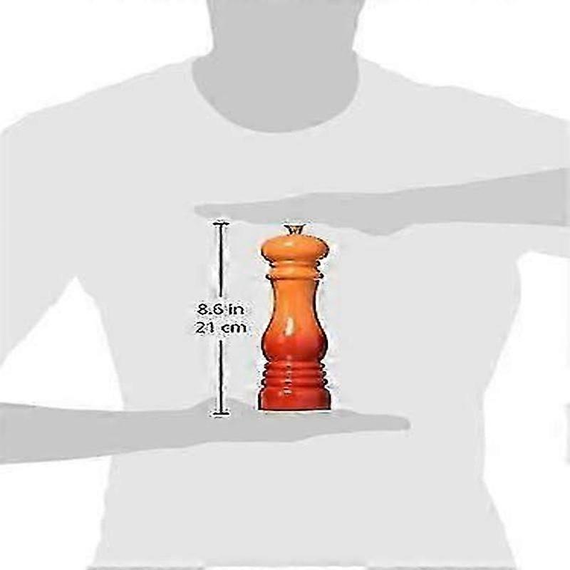Flame mill set for salt and pepper 8-inch