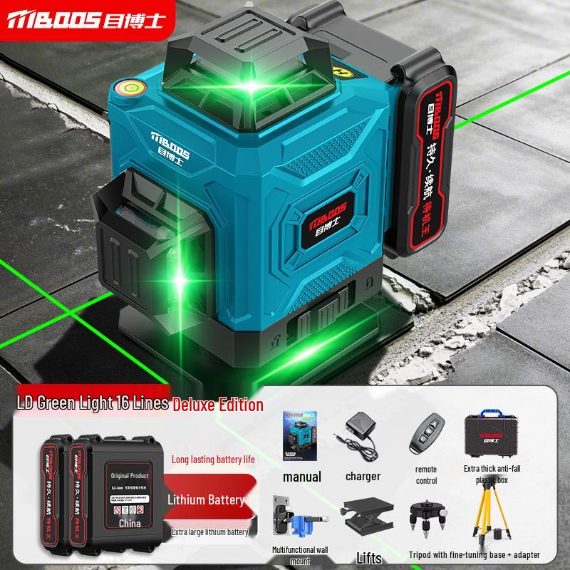 2025 High Precision Infrared Laser Level: Outdoor Automatic Leveling with Fine Line and Strong Light