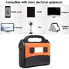 12V 50000mAh Tragbarer Heim-Solarstromgenerator Stromversorgung mit Wechselrichter LED-Licht USB LCD-Anzeige Outdoor Auto Energiespeicher