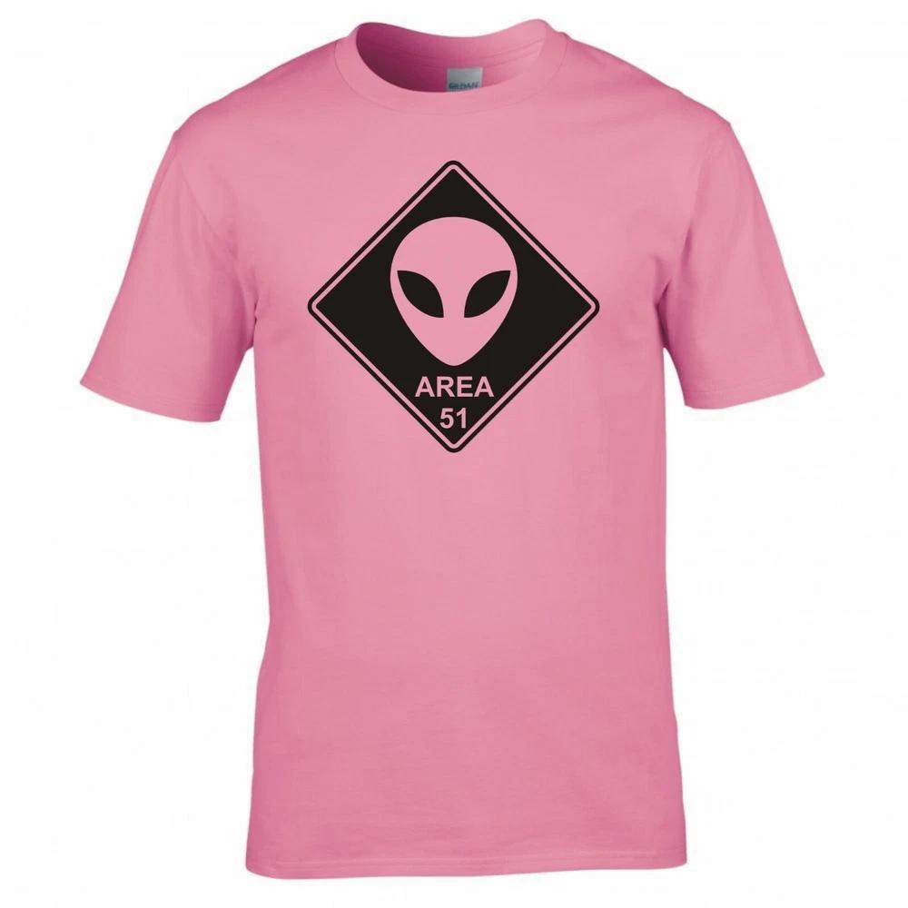 Funny Alien Area 51 Road Sign Tshirt