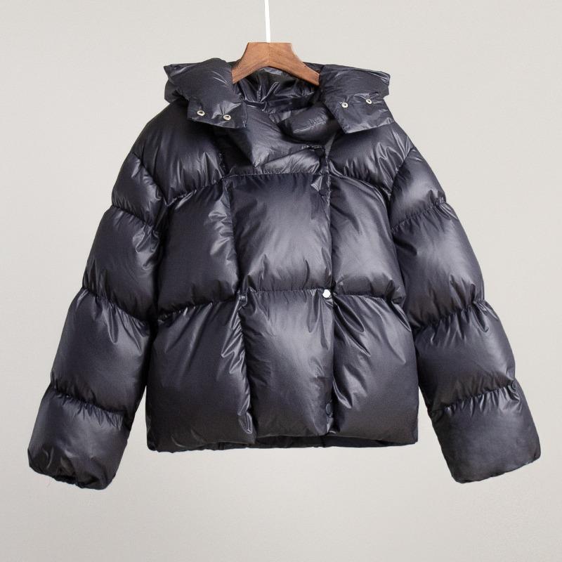 Winter Warme Baumwoll-Pufferjacken Damen Locker Parkas Mantel Vintage Brotjacke Oberbekleidung Büro Damen Gesteppte Kleidung