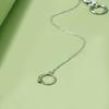 1 Set Fake Piercing Lip Clip Earring Punk Chain Linked Earrings Hinged Lip Ring Accessories Stainless Steel Material