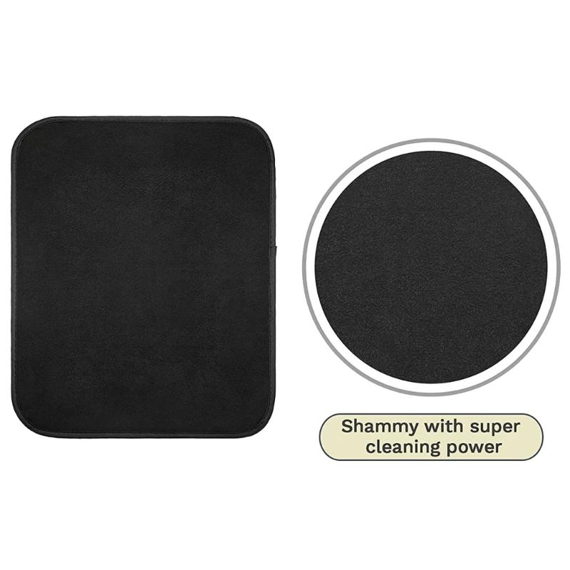 10x8 Inch Bowling Shammy Pad Bowling Microfiber Pad for Clean Bowling