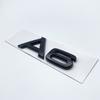 3D Letters Numbers Emblem for Audi A3 A4 A5 A6 A7 A8 Q2 Q3 Q5 Q7 Car Trunk Lid Nameplate Badge Logo Sticker Chrome Glossy Black