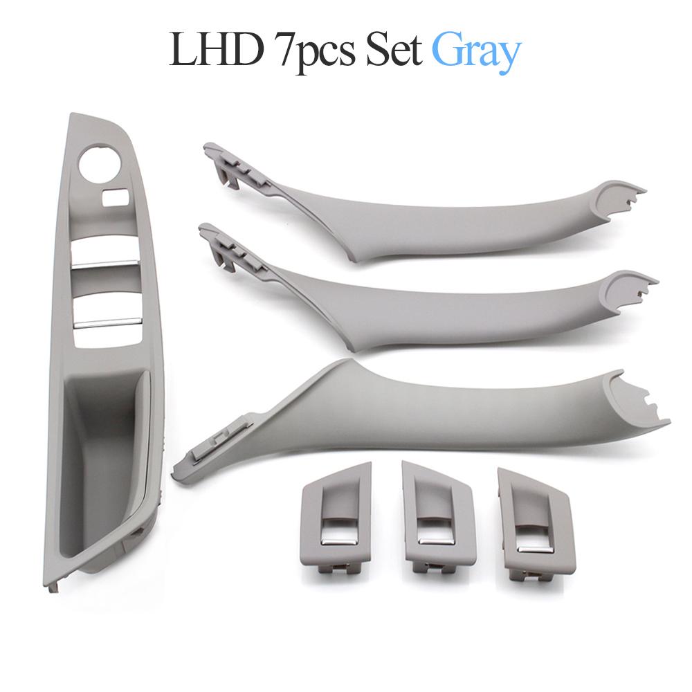 LHD High Quality Car Inner Passenger Door Panel Handle Pull Trim Cover For BMW F10 F11 F18 520 523 525 528 51417225865