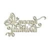 Happy Birthday Cutting Dies Carbon Steel Die Cut Metal Embossing Templates for Card Making Scrapbooking Paper Craft