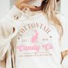 Comfort Colors Easter T-Shirt, Cotton Tail Candy Company, Unisex Tee, Spring Holiday Shirt, Soft Cotton Top, Cute Easter Git for Her