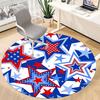 1PC Stars Pattern Chair Carpet for Office, Indoor Non-Slip Washable Carpet, Soft Comfortable Mat For Office Room yy250930318
