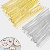 100PCS Brass Jewelry Making Pins 0.6mm Thin Wire Jewelry Ball Pins New Ball Head Pins  Accessories