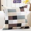 Design Nordic Ins Plush Geometric Black Yellow Sofa Pillow Pillow Cushion