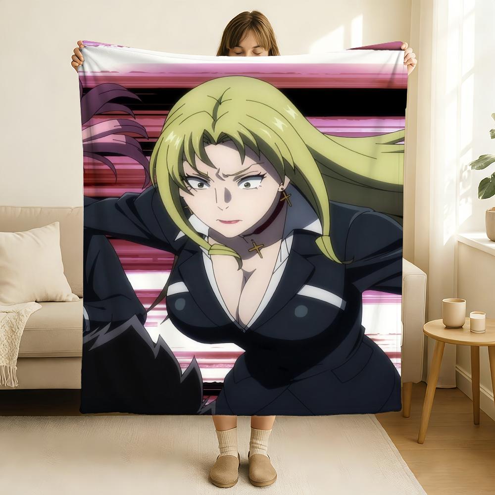 Anime Tomodachi Game Blanket Soft and Skin Friendly For Couch Bed Napping Bedspread All Seasons Comforter