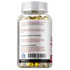 Wild Icelandic Cod Liver Oil Capsules, Rich In Omega Extract, 1000 Mg Per Serving, Support Heart, Joint, and Brain Health.