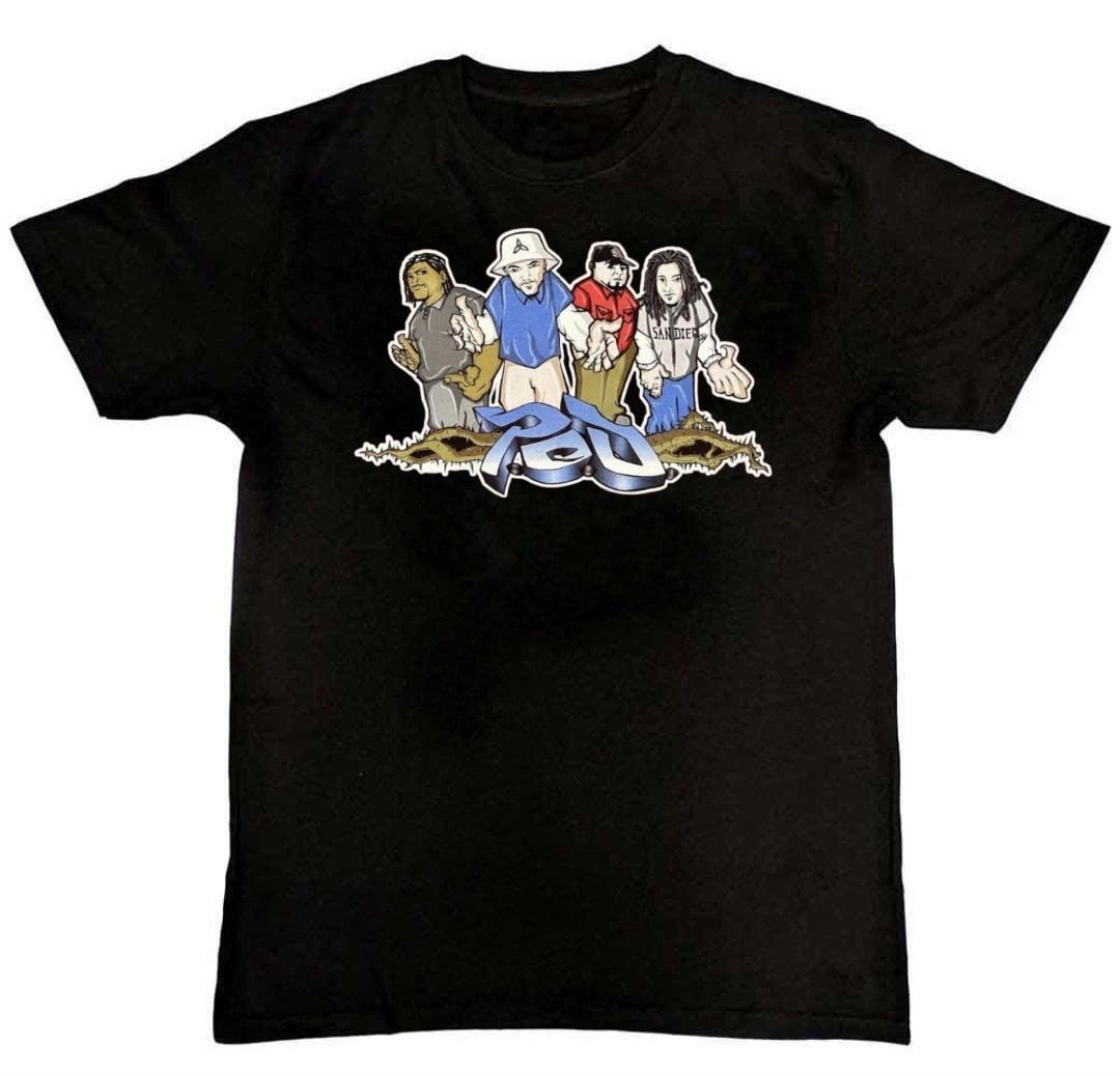 Vtg POD Band Music Tour Concert Graphic Print T-Shirt S