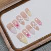 Hand-Painted French Carved Long Pointed Nails - Exquisite, Popular, High-End Wearable Art