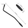 Guitar Tremolo Arm Whammy Rod Guitar Thread Tremolo Arm Vibratos Arm Tremolo Stick Replacement with Tip Hat for Guitar