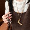 Dachshund Puppy Woven Rope Pendant Necklace for Women, High-end and Exquisite Long-sleeved Sweater Style Chain, Unique Design, Rare Piece.